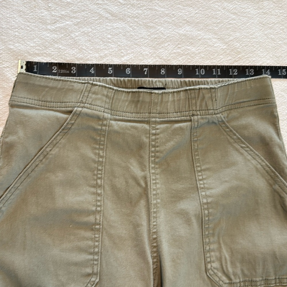 Women’s Green Size Medium 98% Cotton Blend Sincerely Jules Utility Jogger - Picture 7 of 9